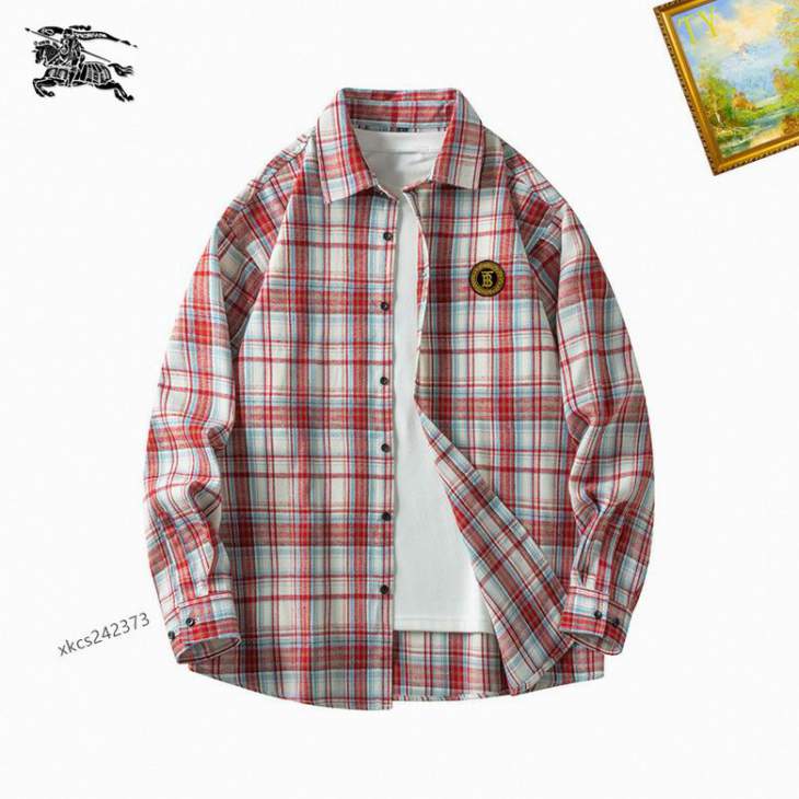 Picture of Burberry Shirt Long _SKUBurberryM-3XL25tn16425548